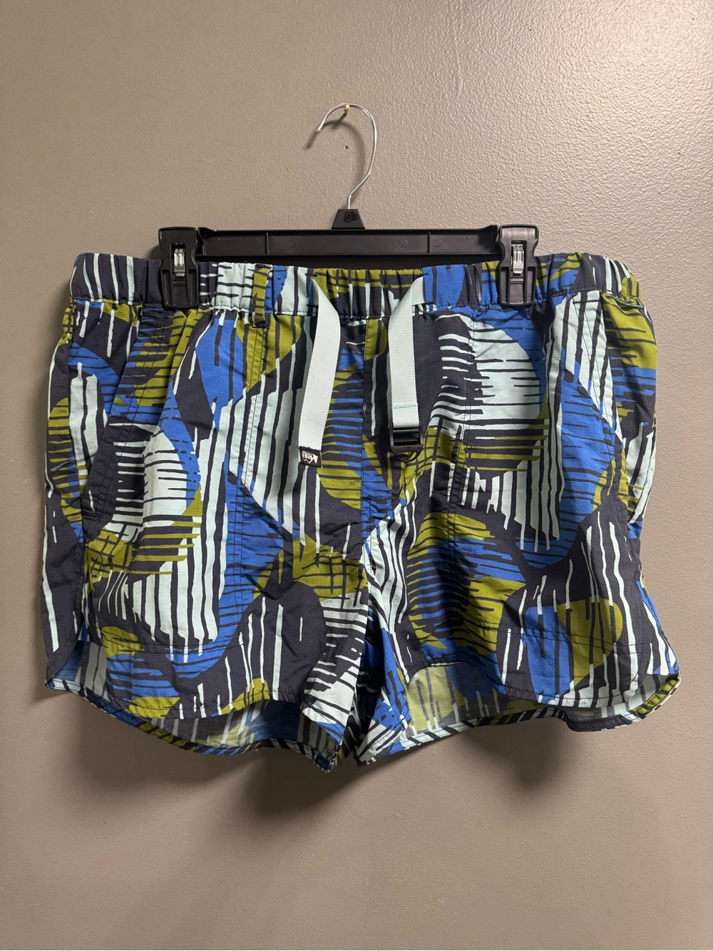 REI Co-op Abstract Pattern Pull-On Shorts - Hiking, Travel, Outdoors XL
